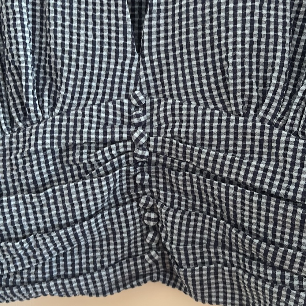 Zara Gingham Blouse - Picture 4 of 5